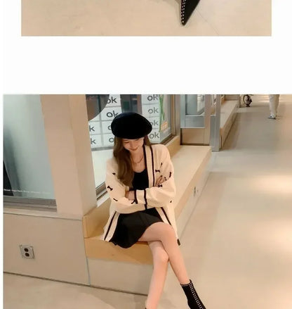 2024 Shallow Spring Autumn Women Ankle Boots Punk Pointed Toes Unqie Heels Designer High Heels Ladies Short Boots Back Zip