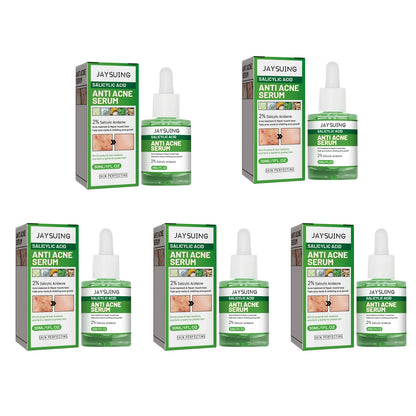 Salicylic Acid Anti Acn-e Face Serum Hydrating Fader Acne Mark Pimple Blackhead Removal Shrink Pores Oil Control Facial...