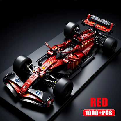 Technical 1000+PCS Performance MOC Creative Racing Car 1:10 Model Building Blocks Set Speed Sport Vehicle Assembly Bricks Toys