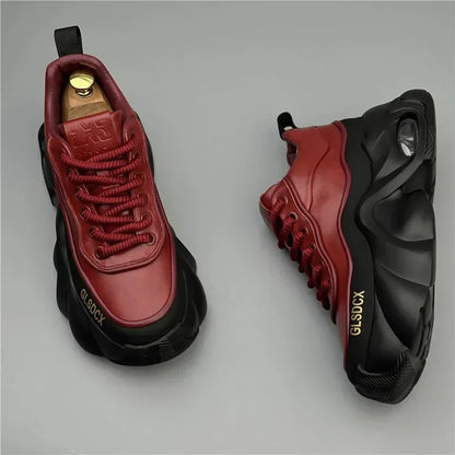 Designer Style Men Shoes Autumn Winter Comfortable Men's Thick Platform Sneakers Fashion Casual Shoes Sports Trainers Tenis - Kimlud