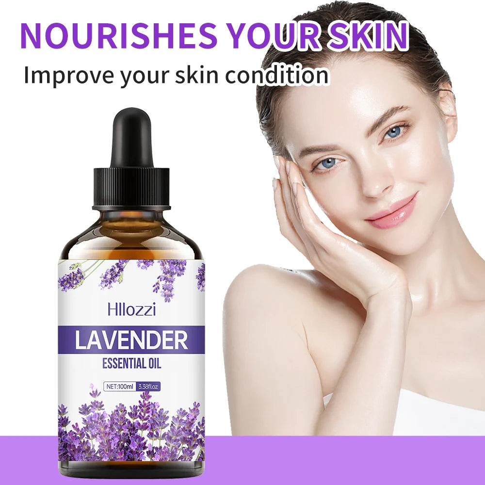 Lavender essential oil facial body skin care essential oil moisturizing moisturizing massage essential oil | Kimlud...