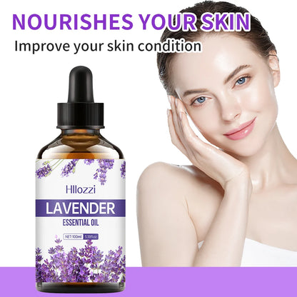 Lavender essential oil facial body skin care essential oil moisturizing moisturizing massage essential oil | Kimlud...