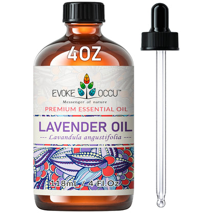 EVOKE OCCU Vanilla Essential Oil 118mL Ylang Rose Orange Aroma for Massage Relaxation Hair Shampoo Conditioner Skin Care Cream - Kimlud