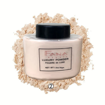 4 Colors Luxury Banana Powder Long-lasting Waterproof Light and Breathable Oil-controlling Setting Powder - Kimlud