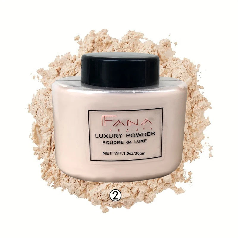 4 Colors Luxury Banana Powder Long-lasting Waterproof Light and Breathable Oil-controlling Setting Powder - Kimlud