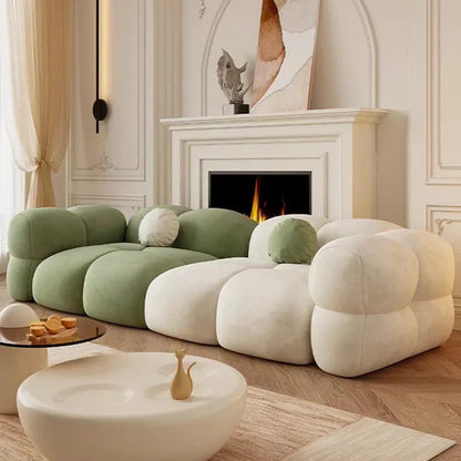 Living Room Sofas Mid Century Minimalist Luxury Lounge Recliner Living Room Sofas Futon Divano Office Furniture Patio Balcony - Kimlud