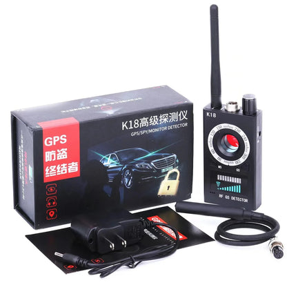New Anti Wiretapping Detector Multi-function Anti Mini Bug SPY Camera GSM Finder GPS RF Locator Tracker Detect Wireless Camera