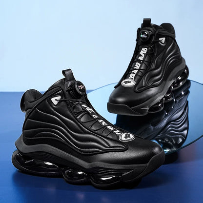 Men's Basketball Shoes Breathable Cushioning Non-Slip Wearable Runing Shoes Gym Training Athletic Basketball Sneakers for Women