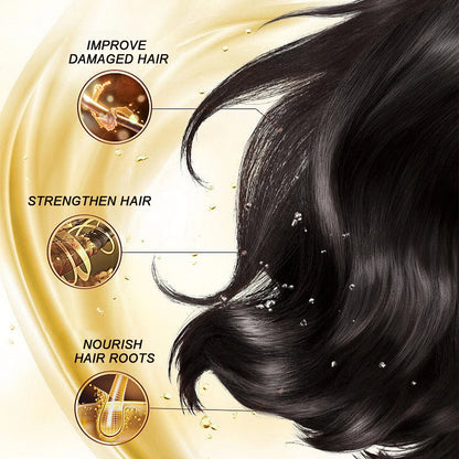 Rosemary Hair Repair Oil For Dry Damaged Color Treated Hair Deep Nourishing Frizz Control Shine Treatment Split Ends Care