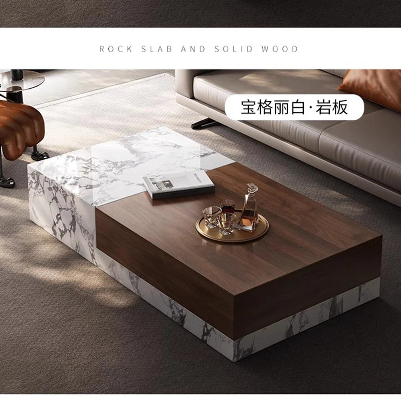 Minimalist Standing Coffee Table Nordic Designer Modern Accessories Center Coffee Table Unique Writing Meubles Home Furniture - Kimlud