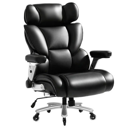 600lbs Big and Tall Office Chair for Heavy People, Heavy Duty Computer Desk Chair with Dynamic Lumbar Support 2D,...