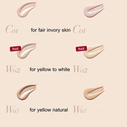 UODO Liquid Foundation Concealer Long-lasting BB Cream Waterproof Pore-minimizing Lasting Bright Dry To Oily Skin Care...