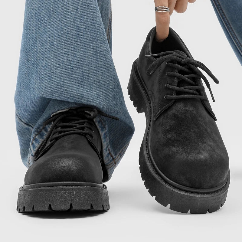 Designer Luxury High Top Sneakers Men Altitude Increasing 8 cm Breathable Street Fashion Platform Shoes 2025