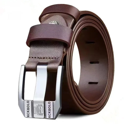 Fashionable High-Quality Men's Belt Genuine Leather bussines women belt And Gentlemen Premium Quality Belt for men