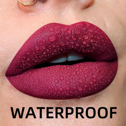 19 Colors Matte Velvet Lip Gloss Waterproof Liquid Lipstick Nude Black Lips Tint Makeup Lip Glaze Cosmetics Red Lip...