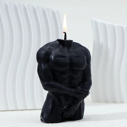 Male Styling Aromatherapy Candle Body Ornament Birthday Candles Aromatherapy Candle Gift m