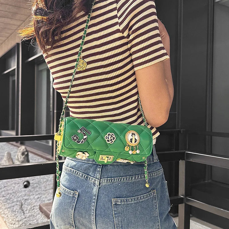 Rhombus Shoulder Bag Women Crossbody Bag Purses bag for women crossbody bags for women