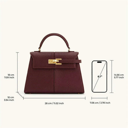 JW PEI Women's Handbag Elise Designer Fashion 2025 New Burgundy Handbag Large Square Crossbody Bag High-end Women's Bag