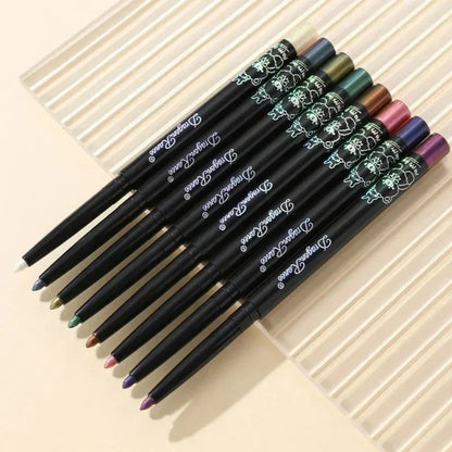 Glitter Aurora Eyeliner Pen Multi Chrome Eye Liner Lasting Shiny Metallic Eyeshadow Lying Silkworm Green Purple Makeup...