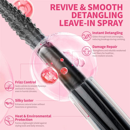 Keratin Hair Mask Keratin Hair Spray Fast Repairing Damaged Frizzy Hairs Smooth Styling Shiny Straightening Hair Care Essence