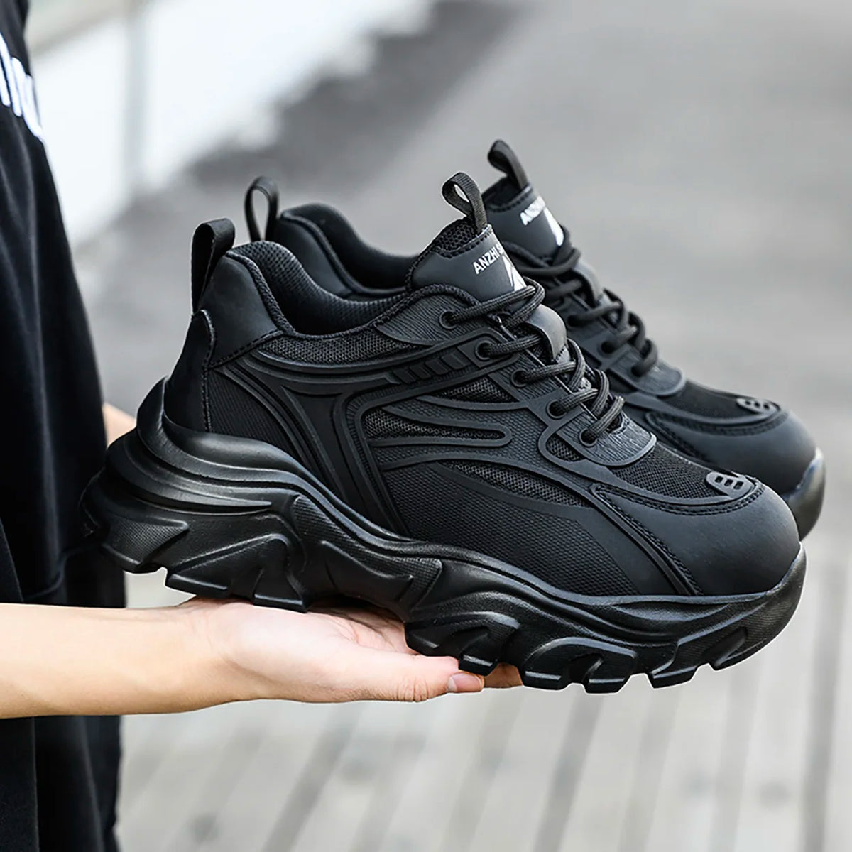 Women Safety Shoes For Work Safety Boots Breathable Steel Toe Puncture Proof Sport Work Sneakers Construction Tactical Boots