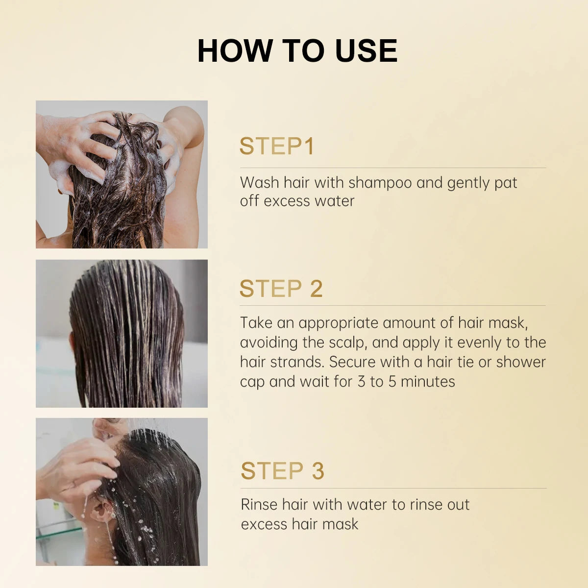 24 Nano Gold Hair Mask Repair Dry Damaged Frizzy Argan Oil Professional Hair Treatment Action Masks Smoothing Shiny Hair Care