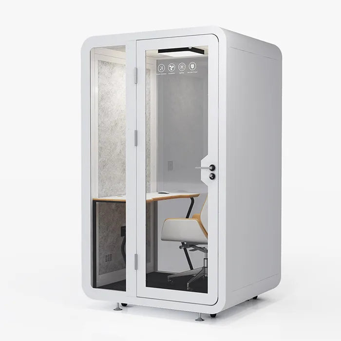 Wholesale Manufacturer Detachable Sound Insulation Silent Booth Freely Assemble For Independent Private Office Space