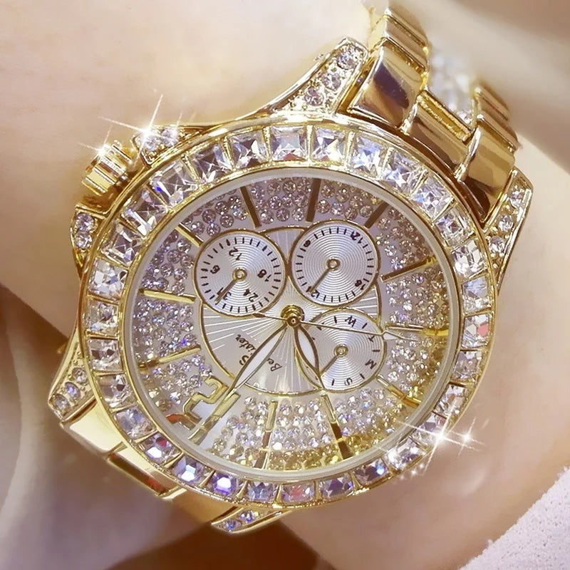 New Women Watch Quartz Diamond Luxury Watch Fashion Top Brand Wristwatch Fashion Watch Ladies Crystal Wristwatches |...