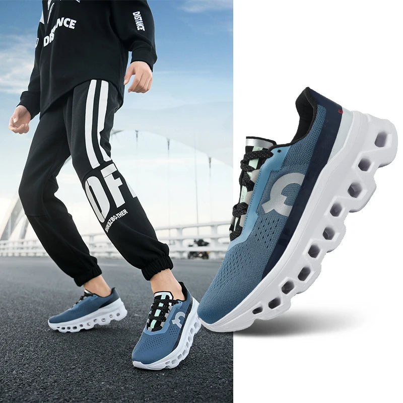 2026 Air Cushion Running Shoes Jogging Marathon Men Sports Breathable Lightweight Women's Comfortable Nonskid Leisure...