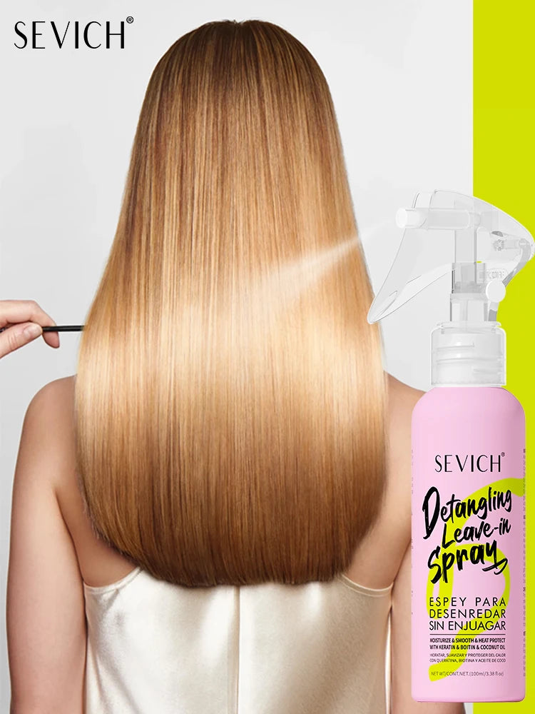 Magical Keratin Conditioner Spray Collagen Repairs Hair Damaged Hair Mask Soft Smooth  Hair Care Spray Moisturize Heat Protectan