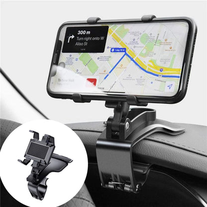 Multi-Functional Universal Car Mobile Phone Holder Easy Clip Mount Stand Panel Dashboard GPS Navigation Bracket Holder For Phone