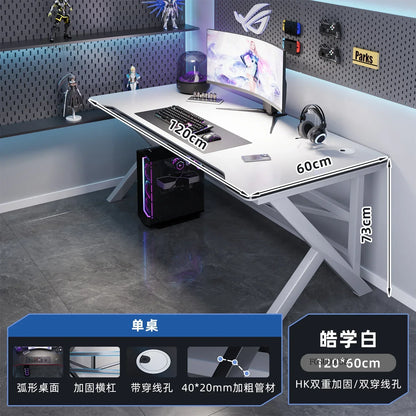Modern Simple Wooden Computer Desks Bedroom Office Desks Home Student Reading Desk Desktop Internet Cafe E-sports Gaming Tables - Kimlud