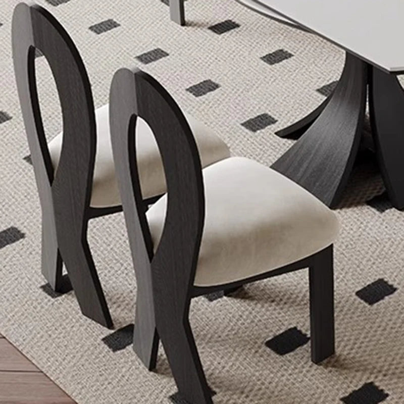 Ergonomic Folding Dining Chairs Wooden Restaurant Nordic Mid Century Dining Chairs Camping Computer Muebles Kitchen...