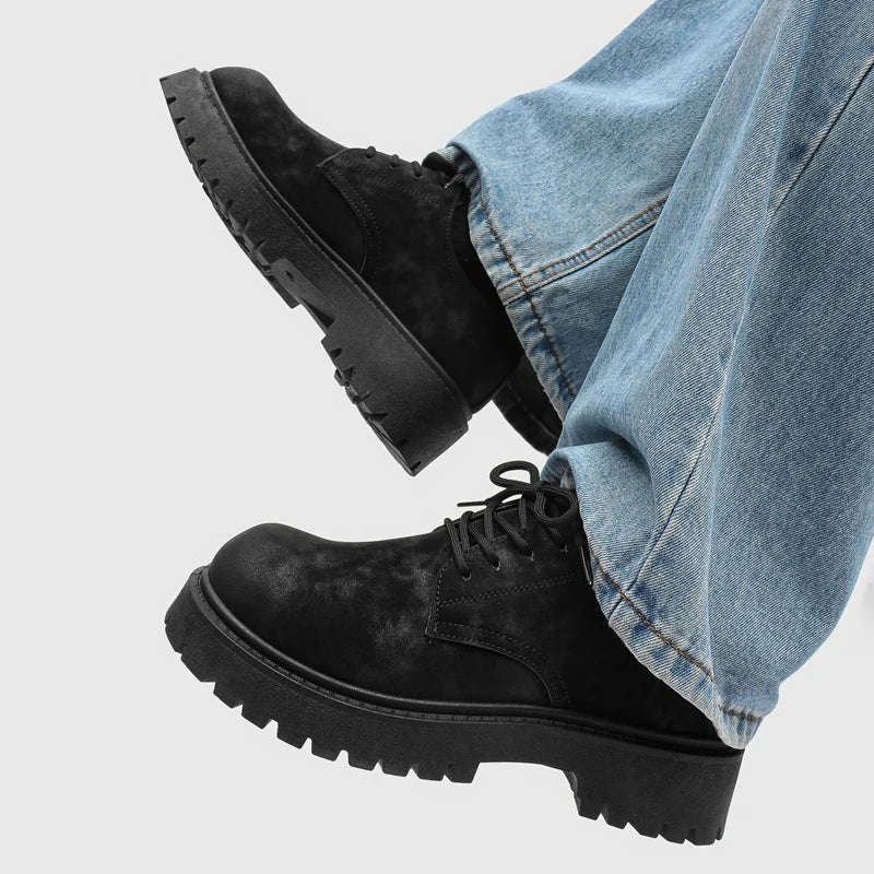 Designer Luxury High Top Sneakers Men Altitude Increasing 8 cm Breathable Street Fashion Platform Shoes 2025
