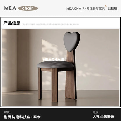 Italian Solid Wood Chair Dining French Home Makeup Chinese Antique Back Chair Single Hotel Dining Silla Comedor Furniture