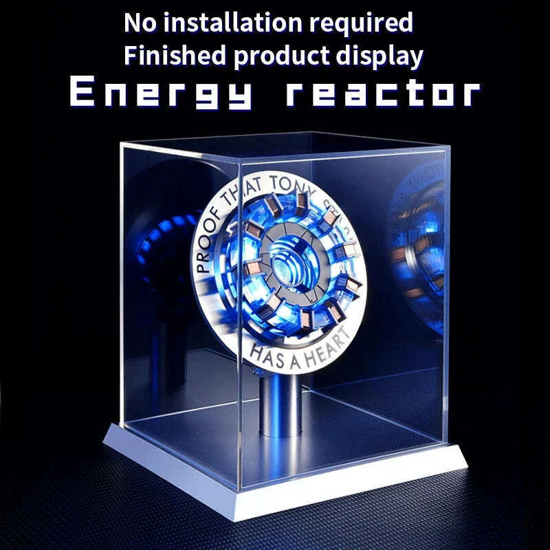 Alloy Reactor Chest Light 1/1 Ark Electromagnetic Core USD The First Avengers Iron Man Mk1 Iron Man Peripheral Model Gift