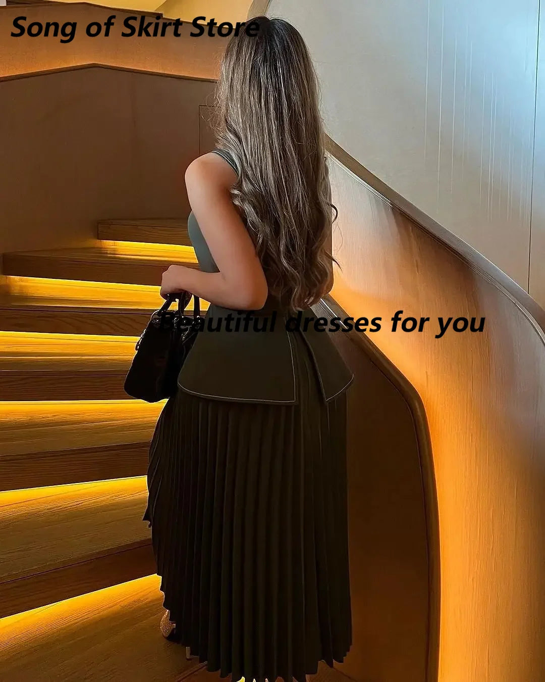 Customized Saudi Arabia Prom Dresses Modern A-Line Square Neck Pleated Formal Occasion Dresses Short Party Evening Gowns