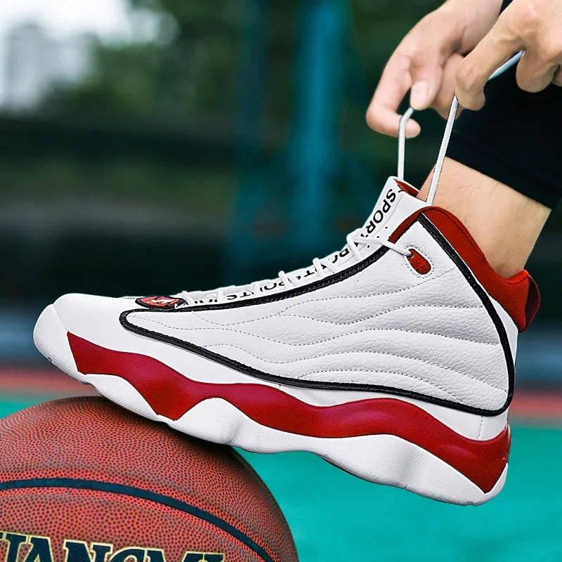 Super Cool Mens Womens Basketball Shoes Luxury Brand Sport Shoes Boy Anti Slip Outdoor Basketball Trainers Wearable Sneakers - Kimlud