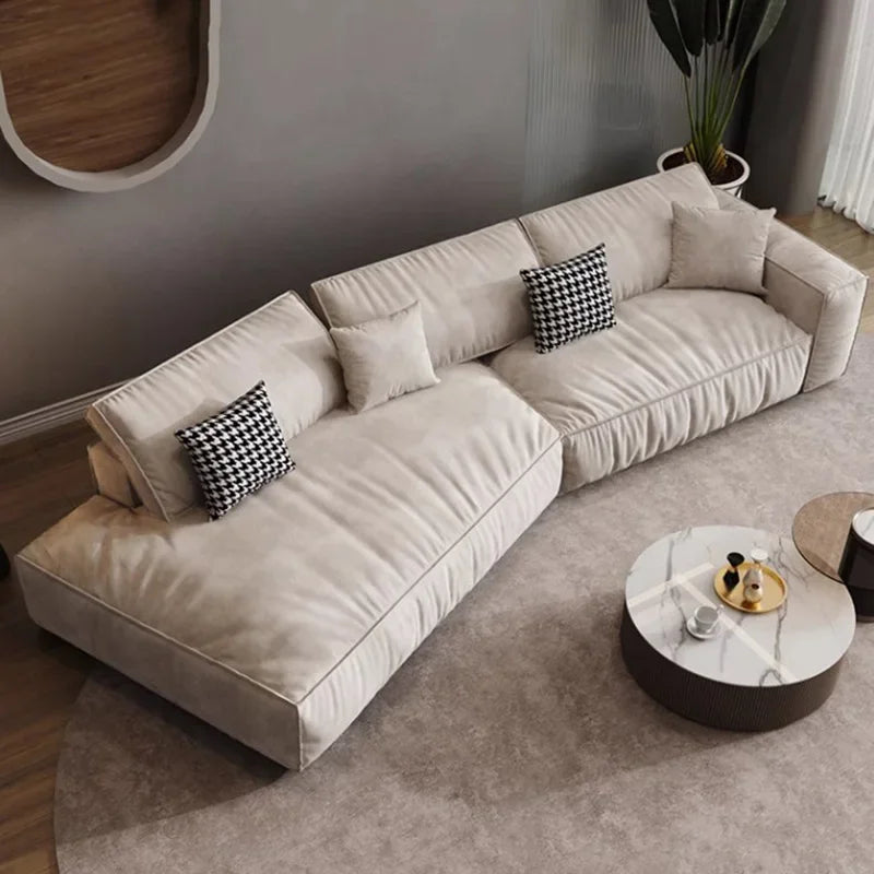 Filler Double Living Room Sofas Nordic Family Design Designer Sofa Frame Comfortable Oturma Odası Kanepeleri Home Furniture
