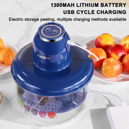 Automatic Electric Grape Peeler Machine - Hands-Free Skin Remover for Berries Fruits, Fruit Prep Tool, Effortless Peeling