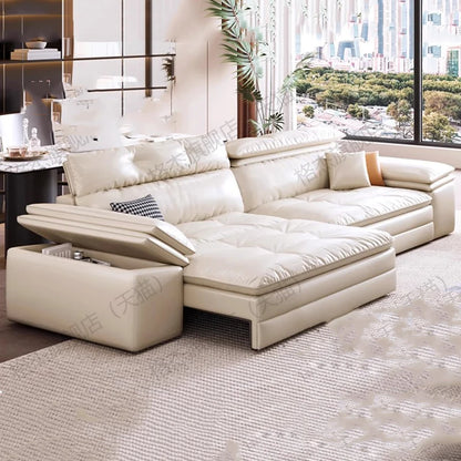 White Lazy Living Room Sofas Folding Recliner Luxury Nordic Designer Love Seat Living Room Sofas Floor Muebles Trendy Furniture