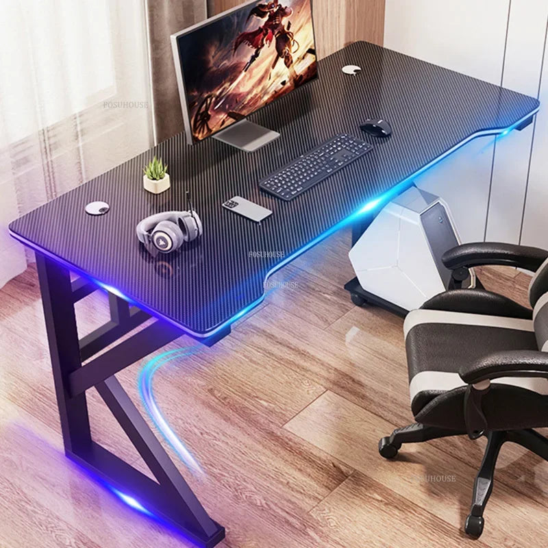 Modern Simple Computer Desks Home Office Furniture Table Desktop Bedroom Internet Cafe Gaming Table Multi-functional Office Desk - Kimlud