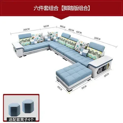 Modern Adults Velvet Sofas Nordic Style Foam Sponge Living Room Sofa Canape Chaise Organizer Divani Soggiorno Home...