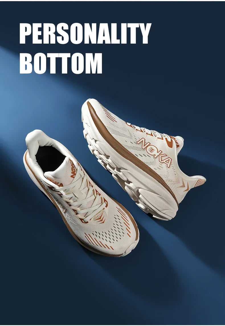 Marathon Carbon Plate Air Cushion Men Sports Running Shoes Breathable Lightweight Women's Comfortable Athletic Nonskid Sneakers - Kimlud