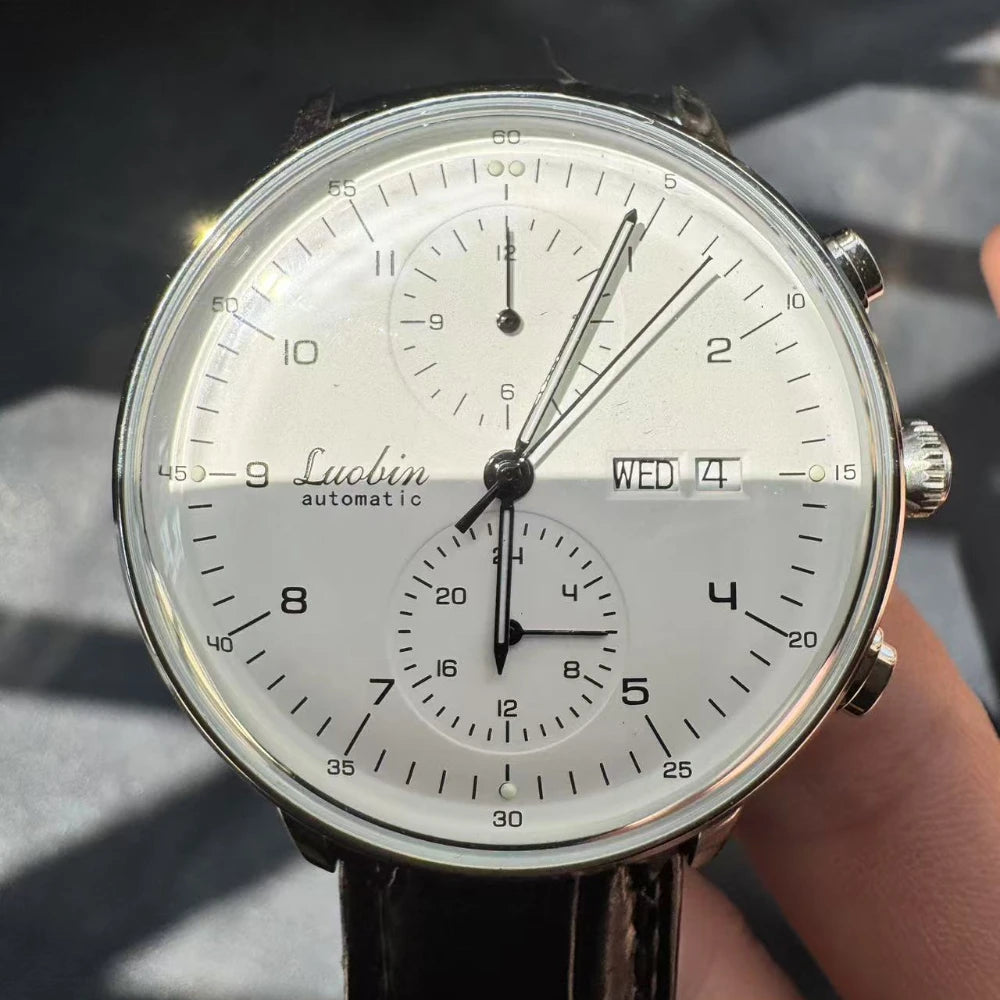 Mens Fashion Mechanical Watches Business Automatic Wristwatch Stainless Steel Luminous Designer Clock Reojes De Hombre...