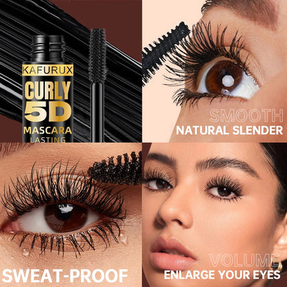 9 Colors 5D Silk Mascara with Big Eye Waterproof Lengthened Sweat-proof Long Lasting Purple Green Black Mascara Korean...