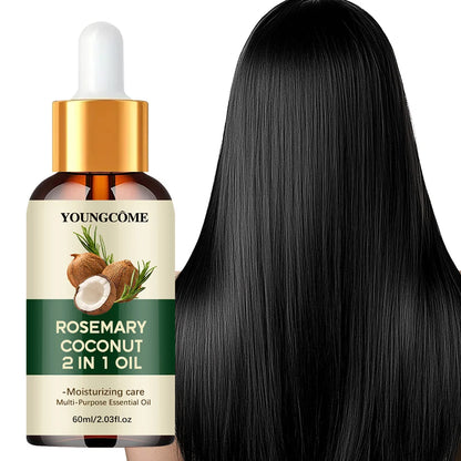 Rosemary Oil Hair Essential Coconut Oil Improve Hair Loss And Nourishes Strengthen Hair Roots Scalp Treatment Hair Care...