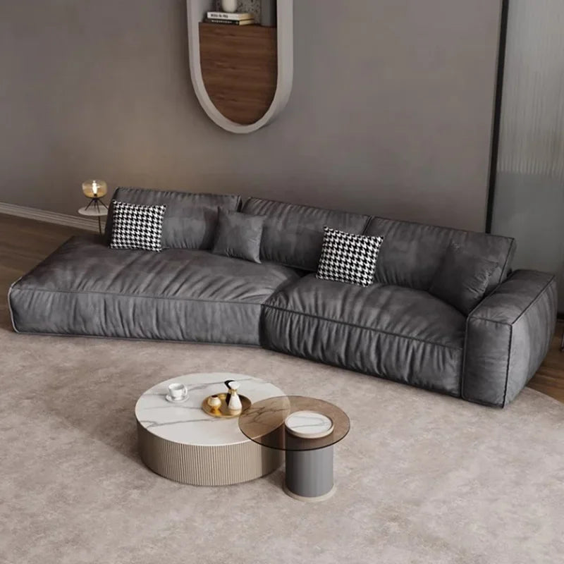 Filler Double Living Room Sofas Nordic Family Design Designer Sofa Frame Comfortable Oturma Odası Kanepeleri Home Furniture