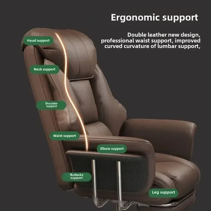 Boss Chair Home Office Computer Comfortable Sofa Study Room Can Lie Down and Rotate Gaming Chair Ergonomics Backrest Lift Chair