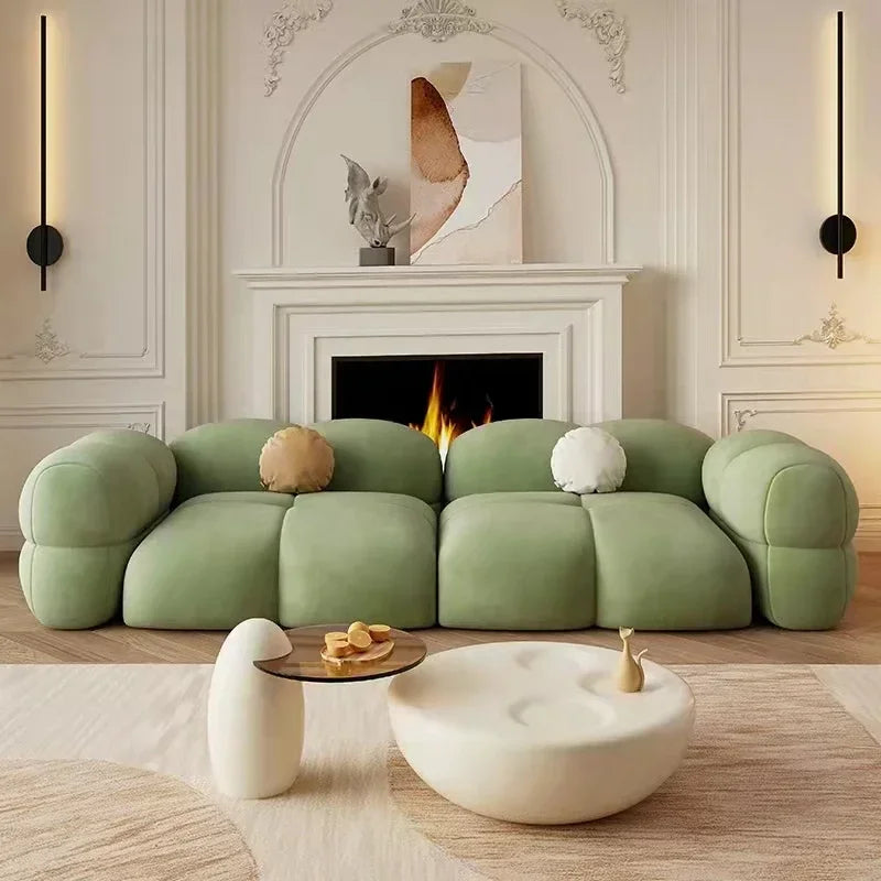 Living Room Sofas Mid Century Minimalist Luxury Lounge Recliner Living Room Sofas Futon Divano Office Furniture Patio Balcony - Kimlud